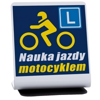 Emblemat z podstawą magnetyczną 