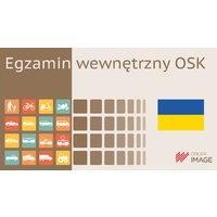 Egzamin wewnętrzny OSK wersja ukraińska - wersja jednostanowiskowa