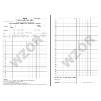 Karta przeprowadzonych zajęć w zakresie praktyki instruktorskiej