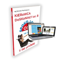 KIEROWCA DOSKONAŁY B (wg H. Próchniewicza) + testy online - okładka spersonalizowana (50 szt.)