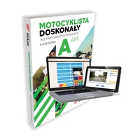 MOTOCYKLISTA DOSKONAŁY A (wg H. Próchniewicza) z 30-dniowym dostępem do testów online i aplikacji mobilnej